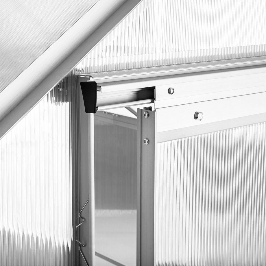 Tectake Serre avec fondation  5,85 m³  