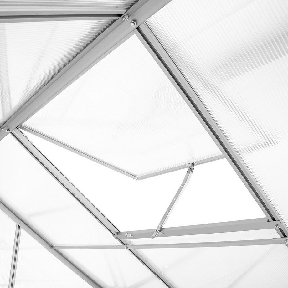Tectake Serre avec fondation  5,85 m³  