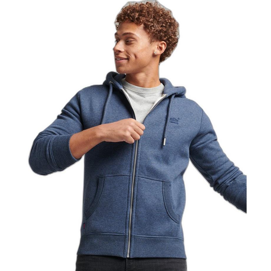 weathirt à capuche zippé et brodé uperdry vintage logo