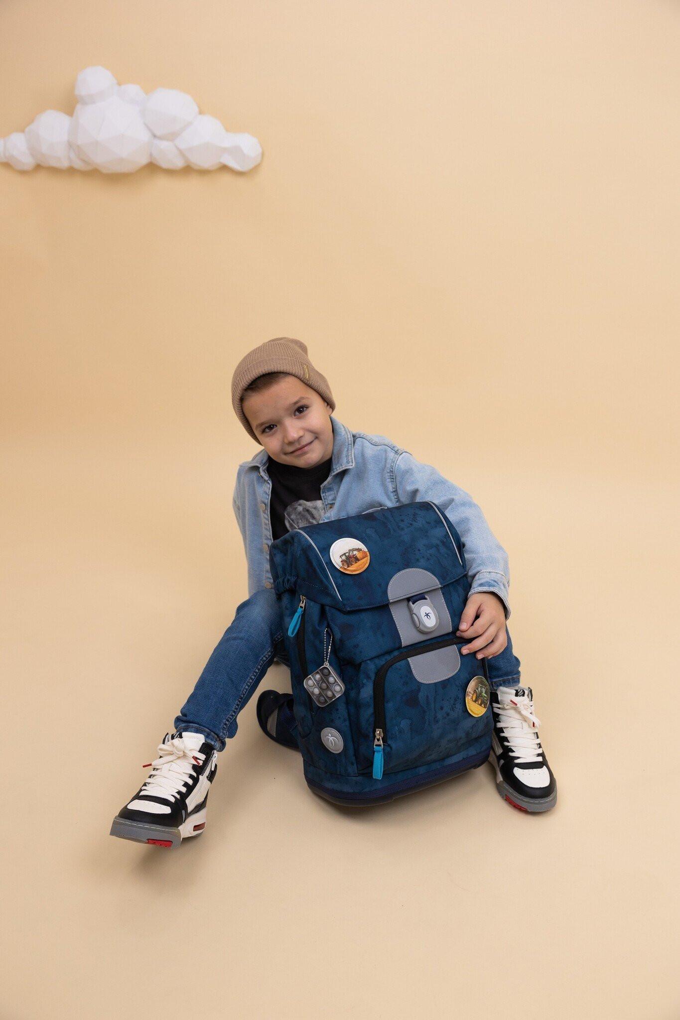 Belmil  MOTION Schulrucksack-Set Blue Splash 