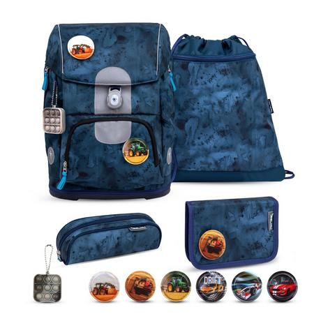 Belmil  MOTION Schulrucksack-Set Blue Splash 