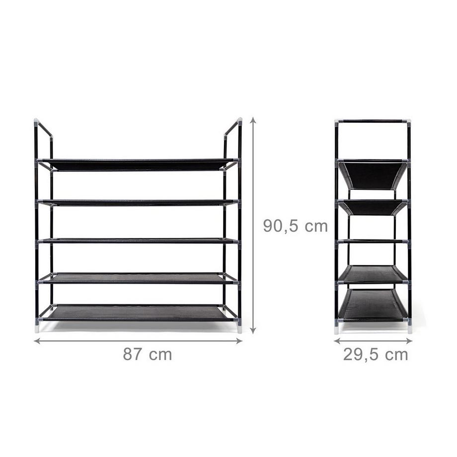 B2X Ripiano per scarpe per 20 paia di scarpe  