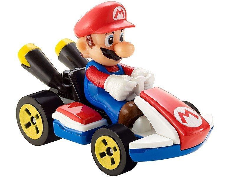 Hot Wheels  Super Mario Die-Cast Mario (1:64) 