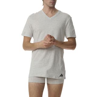 adidas Active Core Cotton 3er Pack Figurbetont V-Neck T-Shirt  