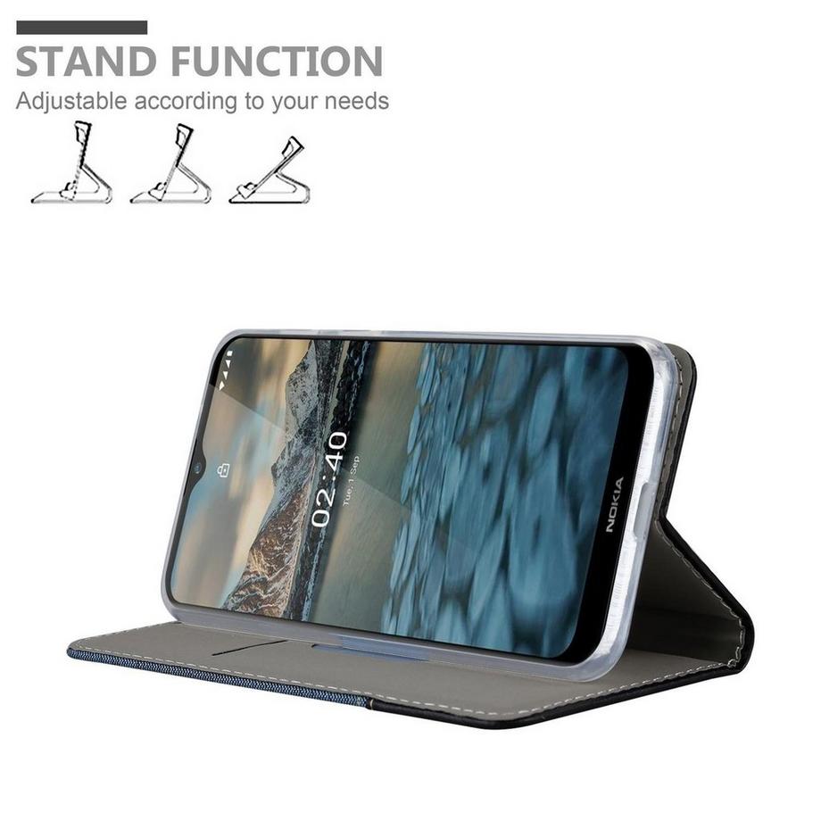 Cadorabo  Hülle für Nokia 2,4 Magnetverschluss, Kartenfach 