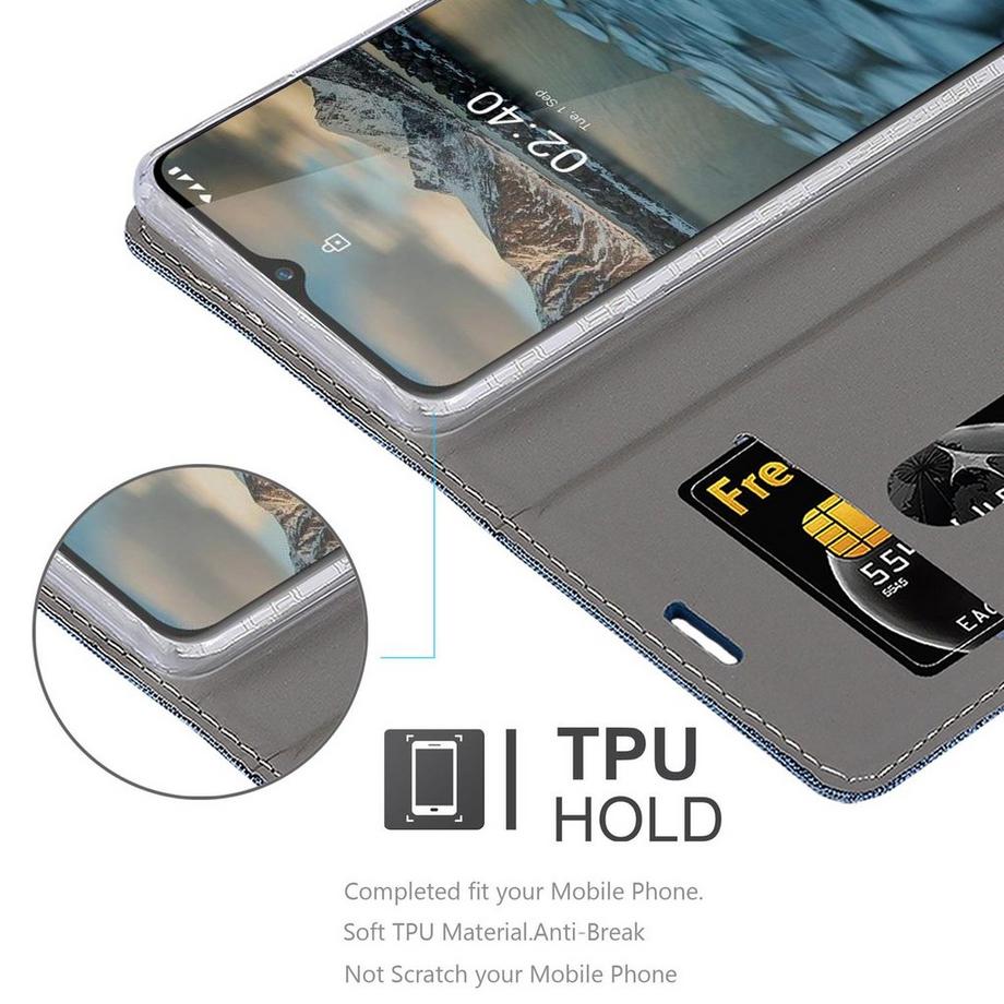 Cadorabo  Hülle für Nokia 2,4 Magnetverschluss, Kartenfach 