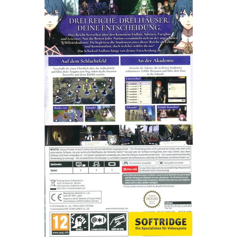 Nintendo  Fire Emblem: Three Houses 