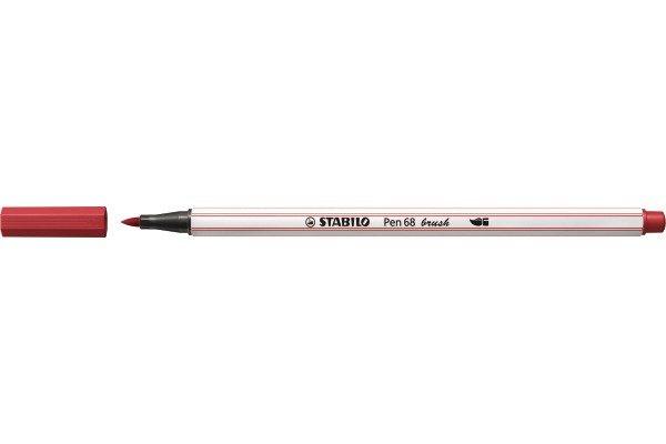 STABILO STABILO Fasermaler Pen 68 Brush 568/50 dunkelrot  