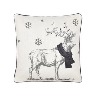 Beliani Dekokissen 2er Set aus Polyester Klassisch SVEN  