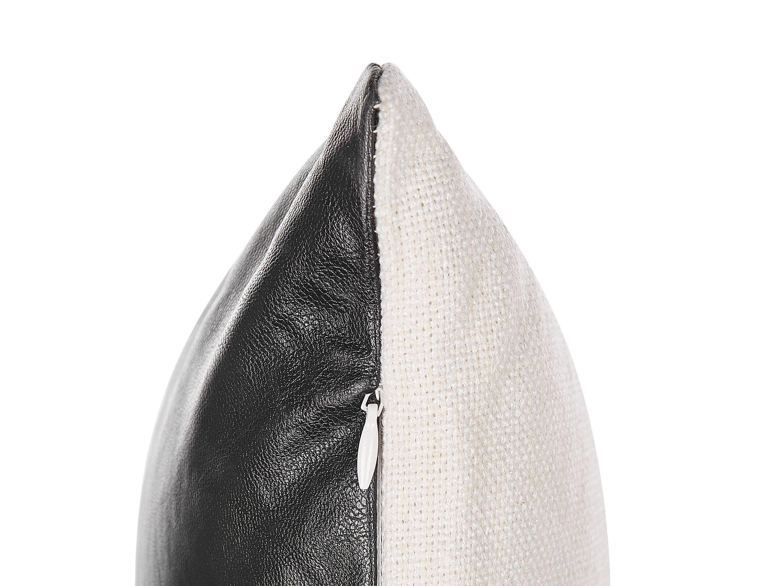 Beliani Dekokissen 2er Set aus Polyester Klassisch SVEN  