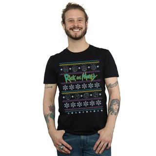 Rick And Morty Rick and Morty Ugly Christmas Sweater T-Shirt  
