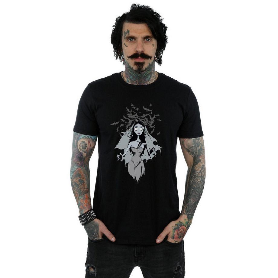 Disney Corpse Bride Emily T-Shirt Stampata  