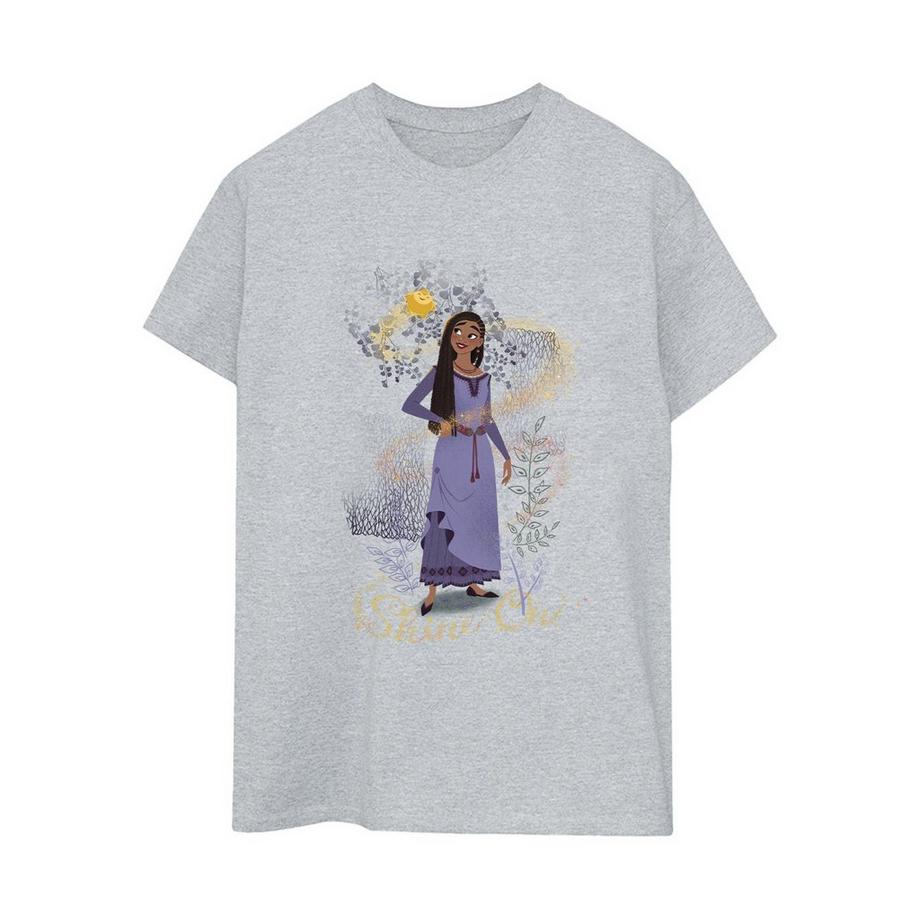 T-ShirtMotif Asha Motiftyle Debout Shine On