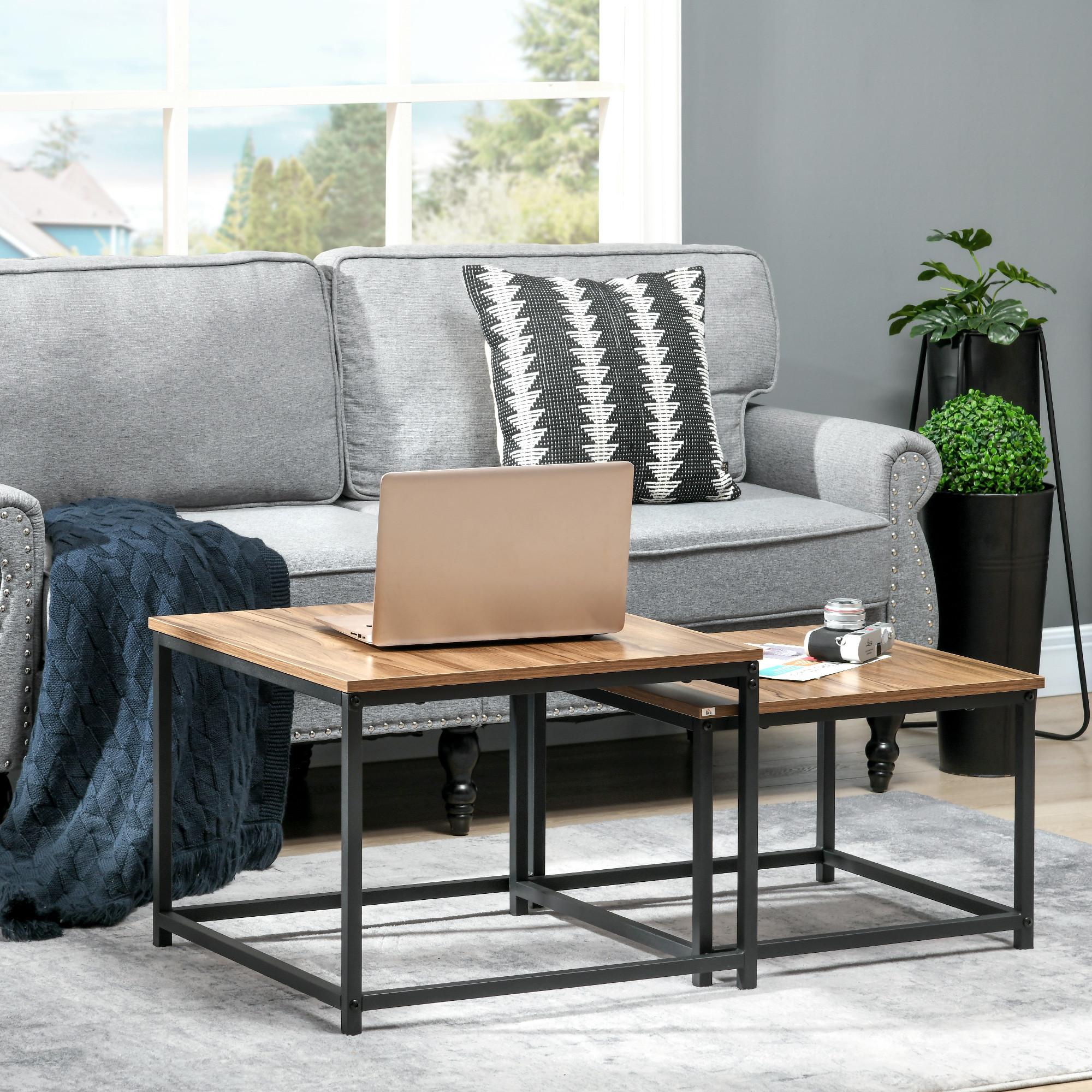 HOMCOM Couchtisch-Set  