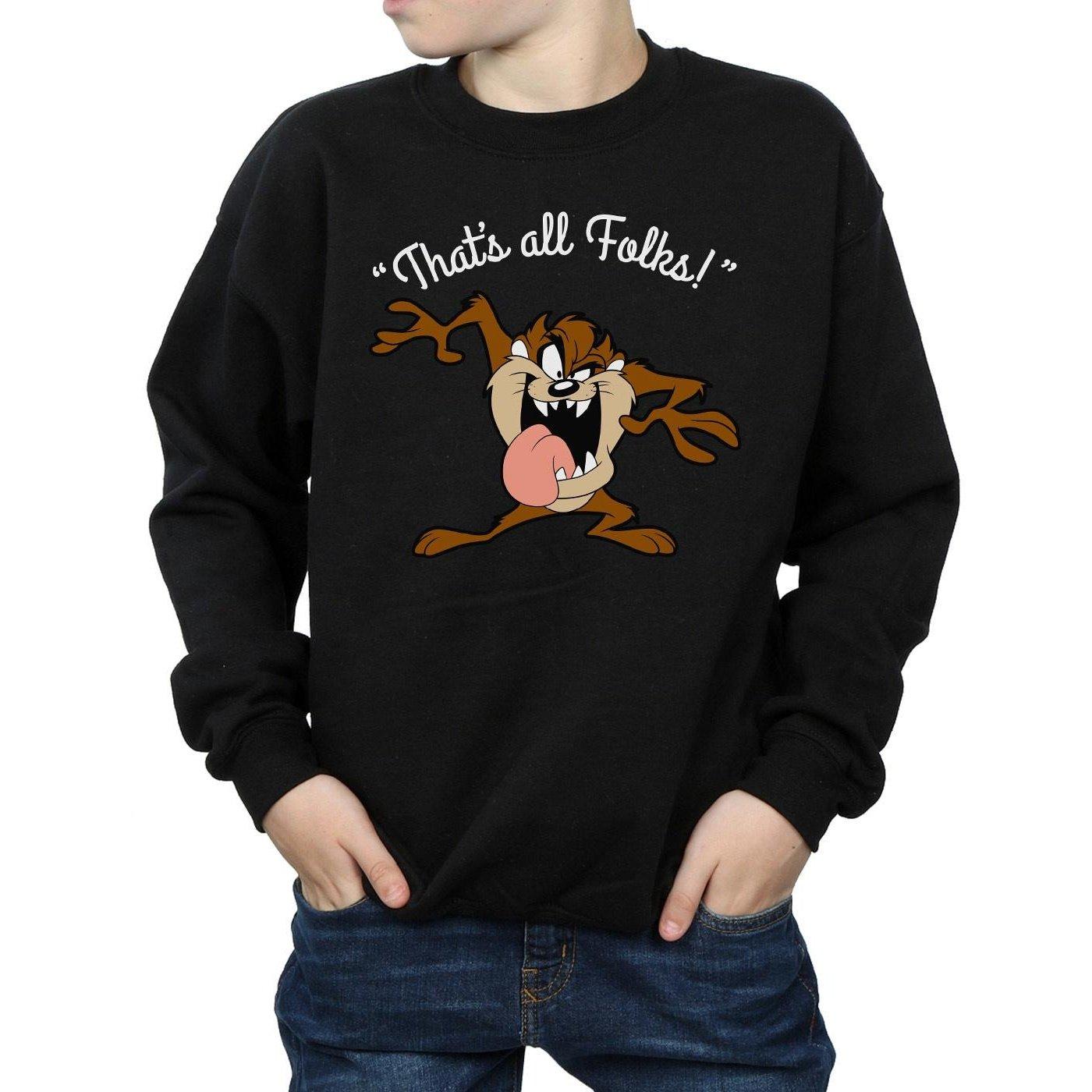 LOONEY TUNES  That's All Folks Sweatshirt 