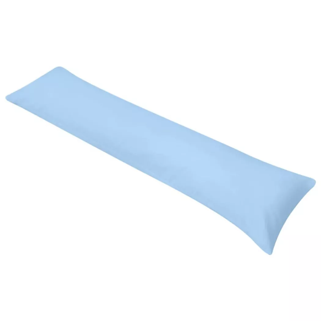 Oreiller de corps 40 x 145 cm Bleu Vidaxl