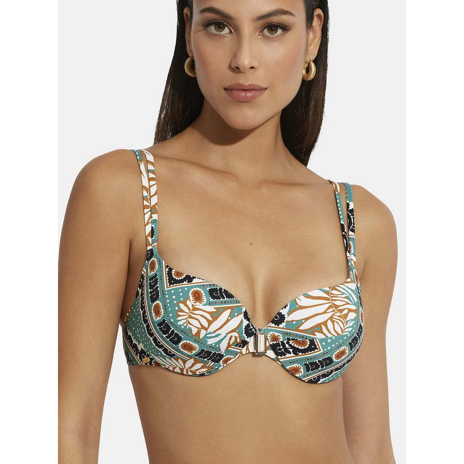 Vorgeformtes Verstellbare Träger-Badeanzugoberteil mit Armatur Bari