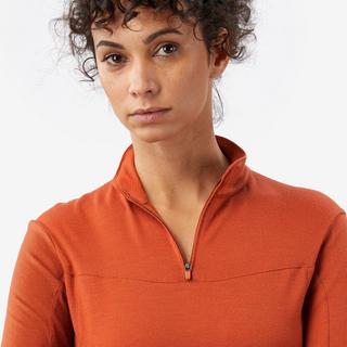 SIMOND  T-shirt mérinos femme manches longues zippé Merino Resist 