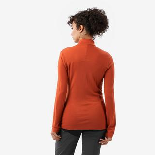 SIMOND  T-shirt mérinos femme manches longues zippé Merino Resist 