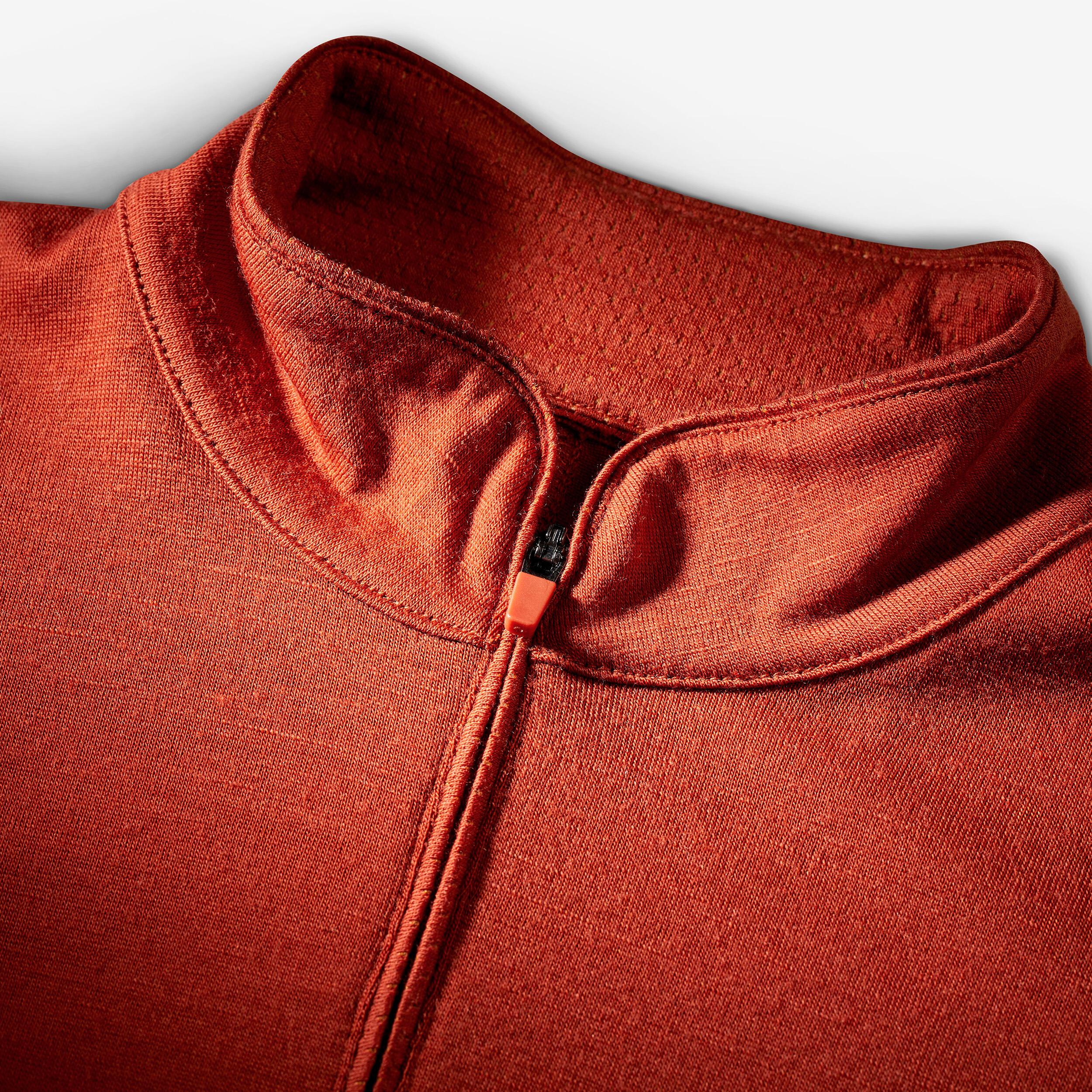 SIMOND  T-shirt mérinos femme manches longues zippé Merino Resist 