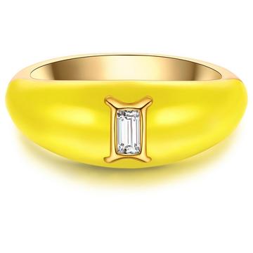 Femme Bague Zodiaque Gémeaux