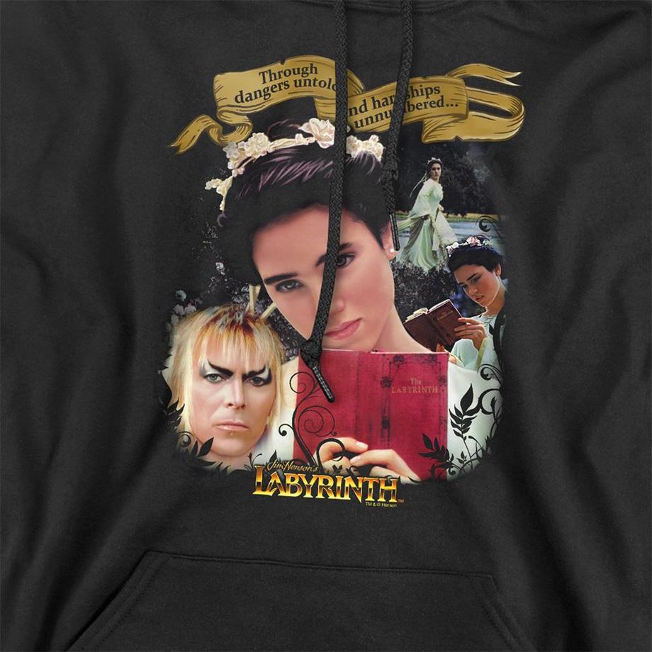 Labyrinth Dangers Untold Felpa Con Cappuccio  