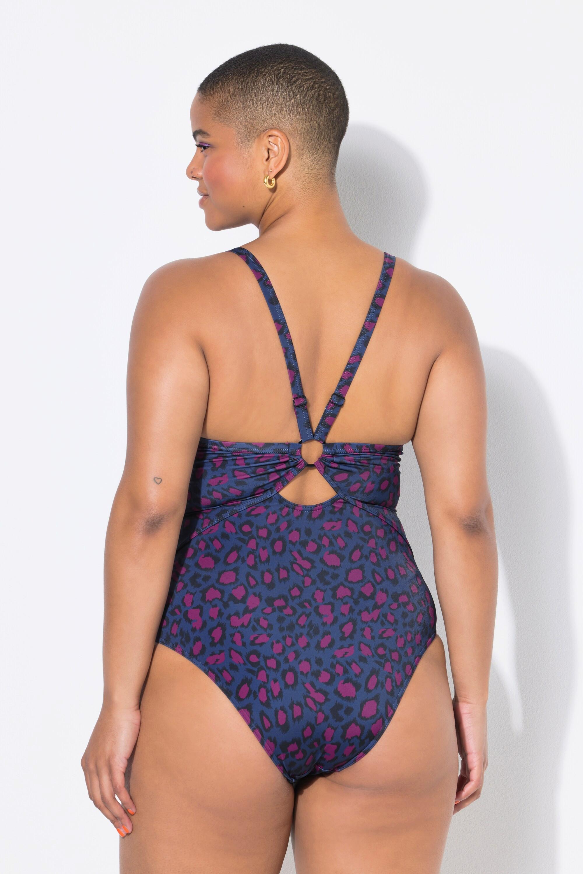 Studio Untold Badeanzug Softcups Shaping Leo Print  