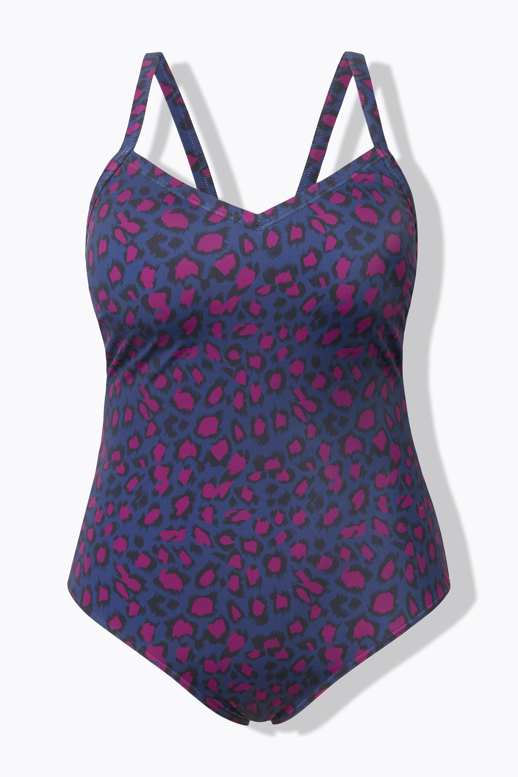 Studio Untold Badeanzug Softcups Shaping Leo Print  