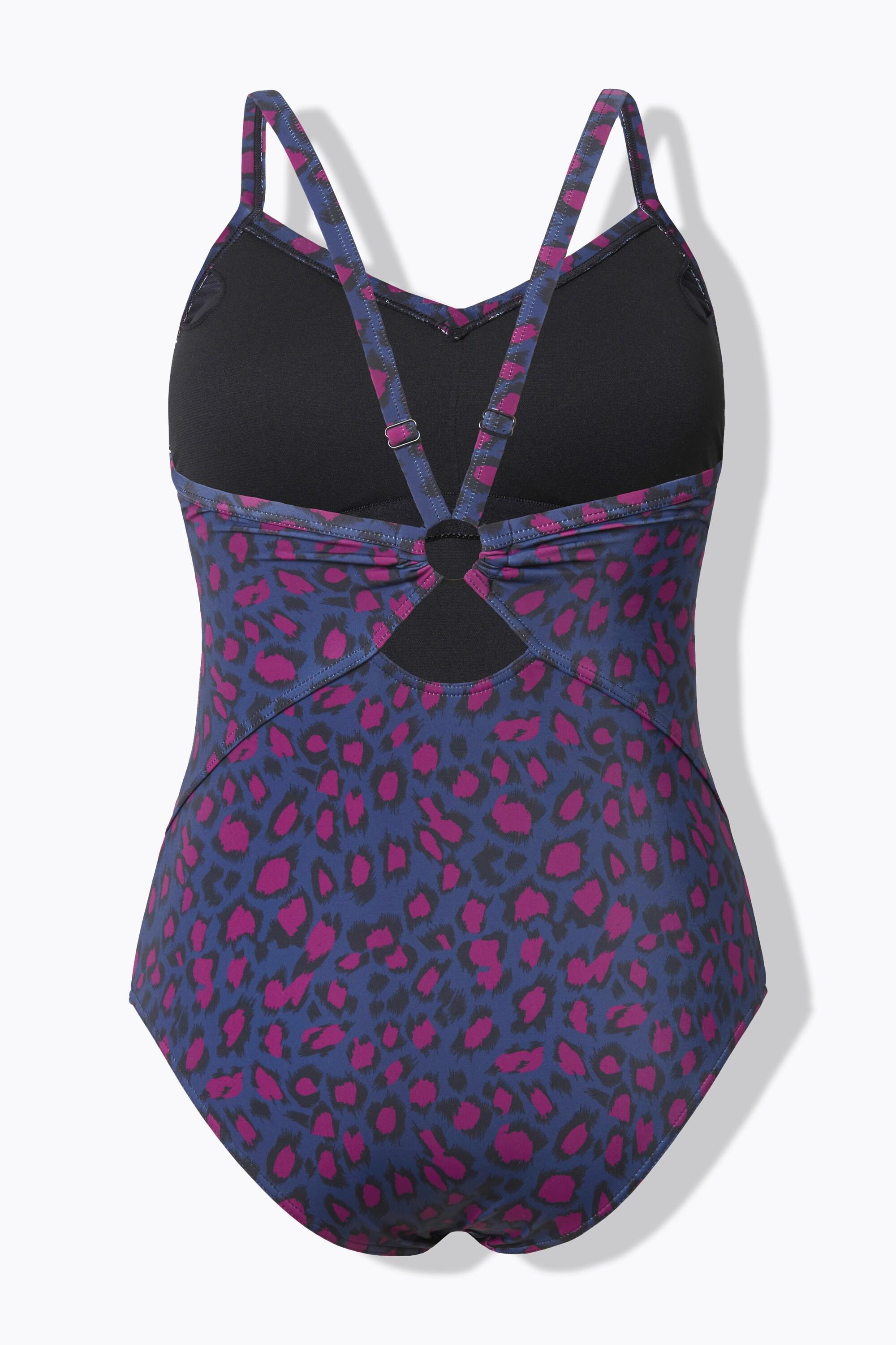 Studio Untold Badeanzug Softcups Shaping Leo Print  