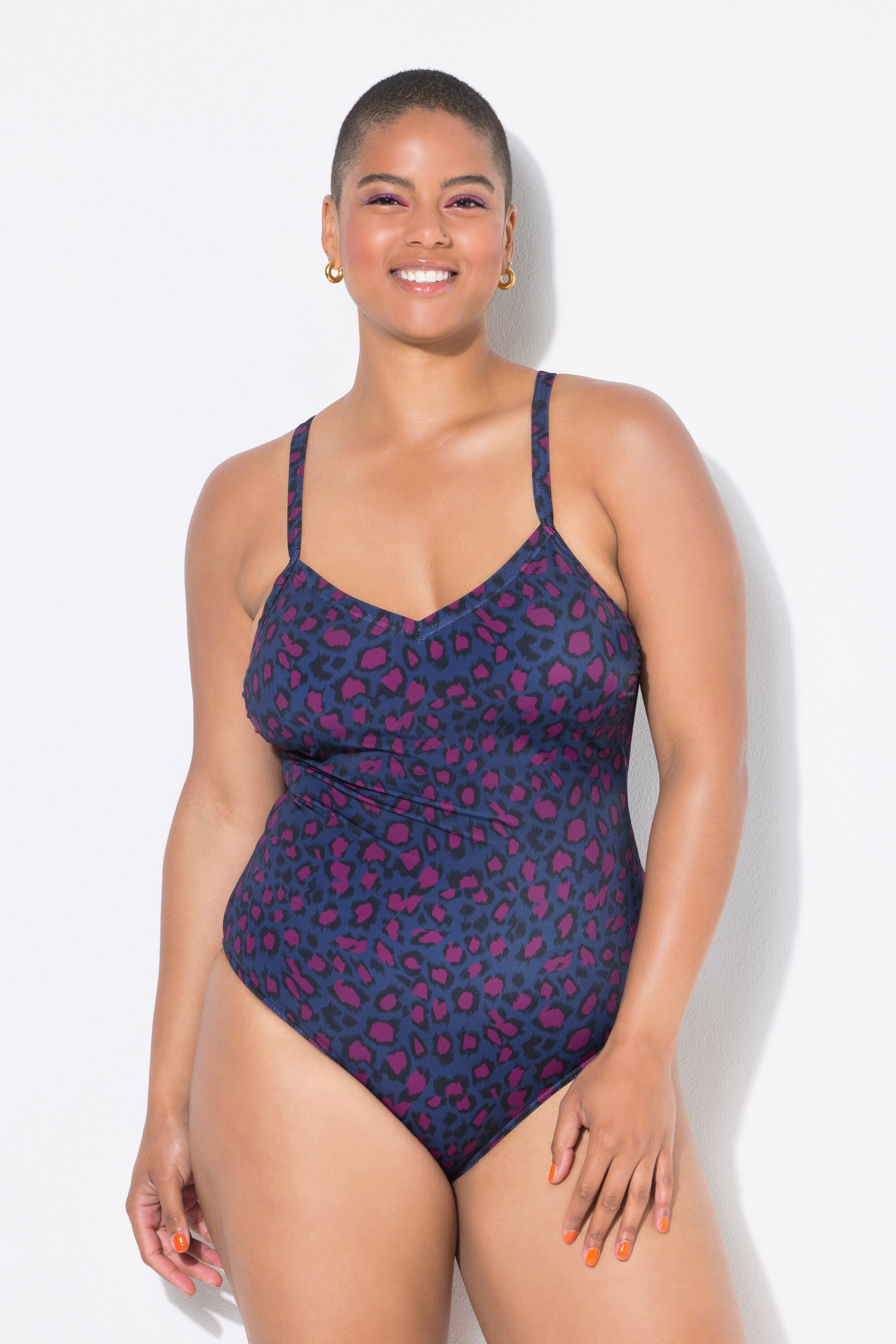 Studio Untold Badeanzug Softcups Shaping Leo Print  