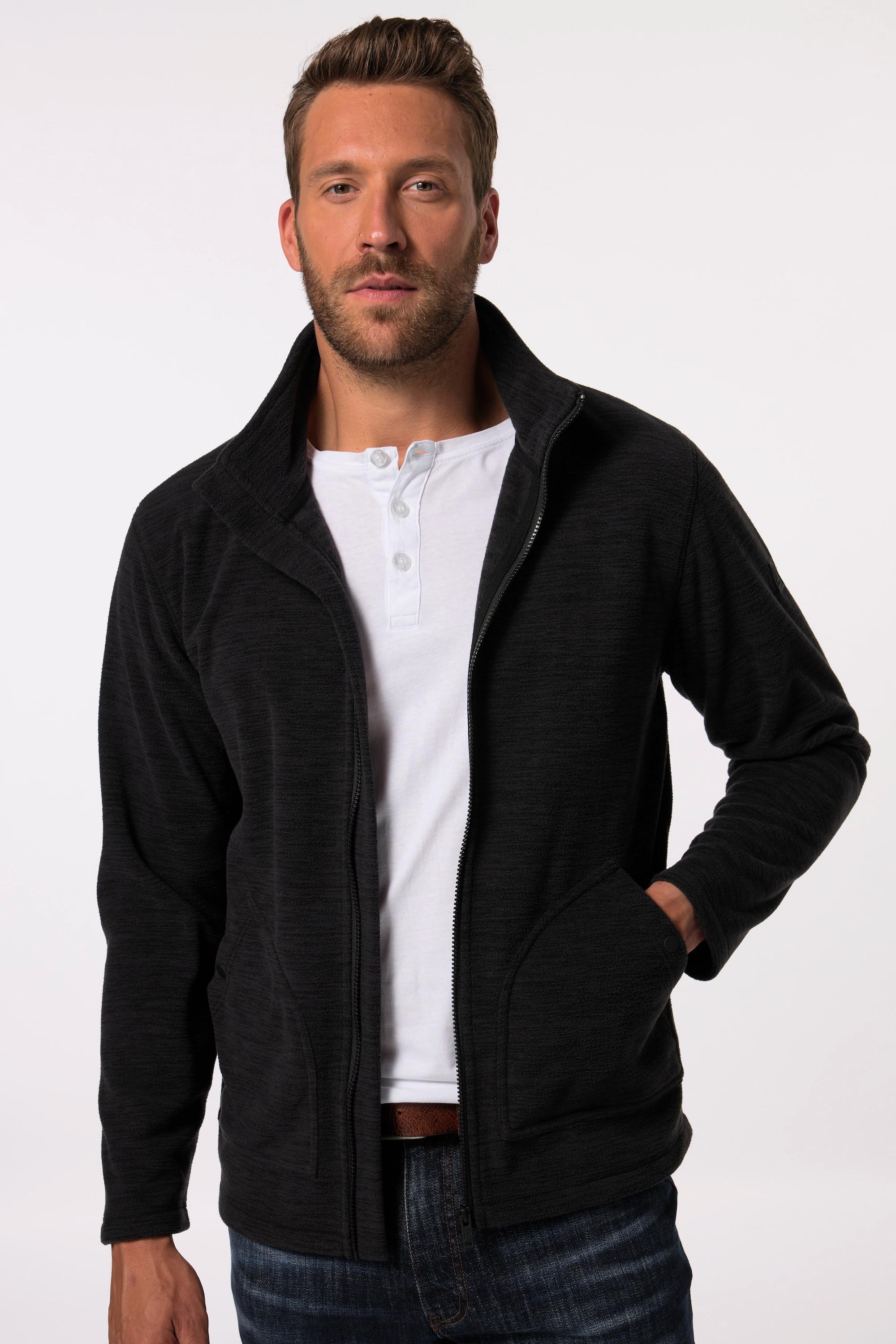 JP1880 Giacca Pile Collo Alto  