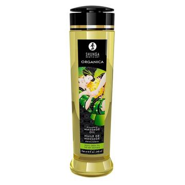 Shunga Massageöl Grüntee 240ml