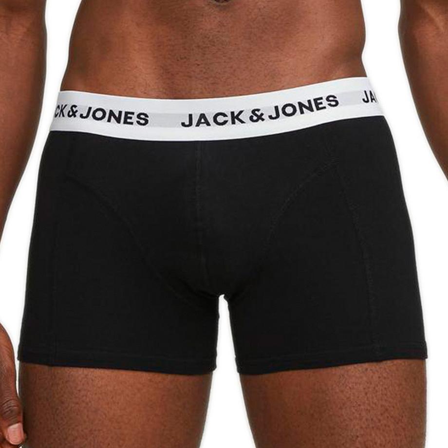 JACK & JONES 10er Pack Solid Retro Boxershorts  