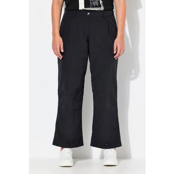 Cargohose, Ziernähte, weites Bein, Elastiksaum