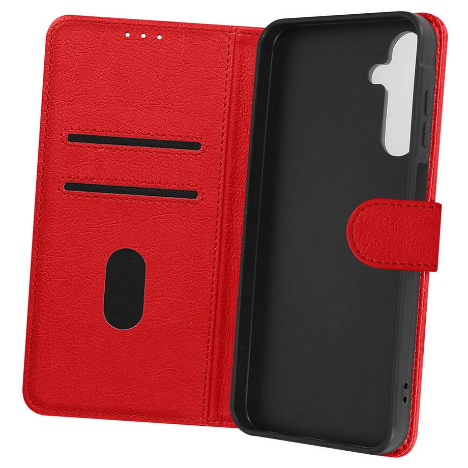 Avizar  Étui Samsung A25 Portefeuille Rouge 