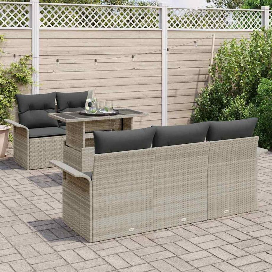 VidaXL Gartenmöbel set poly-rattan  