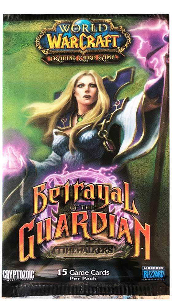 BLIZZARD ENTERTAINMENT  Betrayal of the Guardian World of Warcraft TCG Booster Pack 