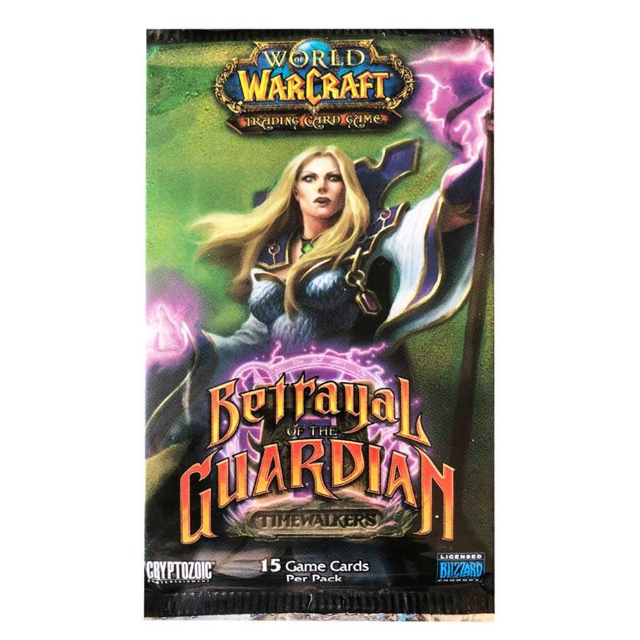 BLIZZARD ENTERTAINMENT  Betrayal of the Guardian World of Warcraft TCG Booster Pack 