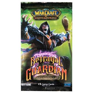 BLIZZARD ENTERTAINMENT  Betrayal of the Guardian World of Warcraft TCG Booster Pack 
