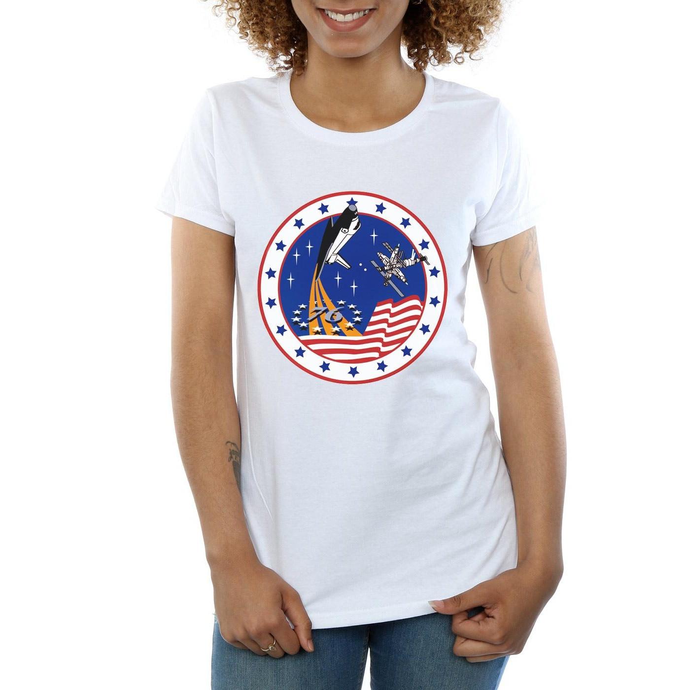 Nasa  Classic Rocket 76 TShirt 