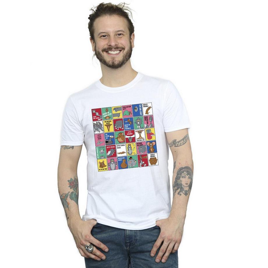 Warner Bros  T-ShirtGrid Squares 