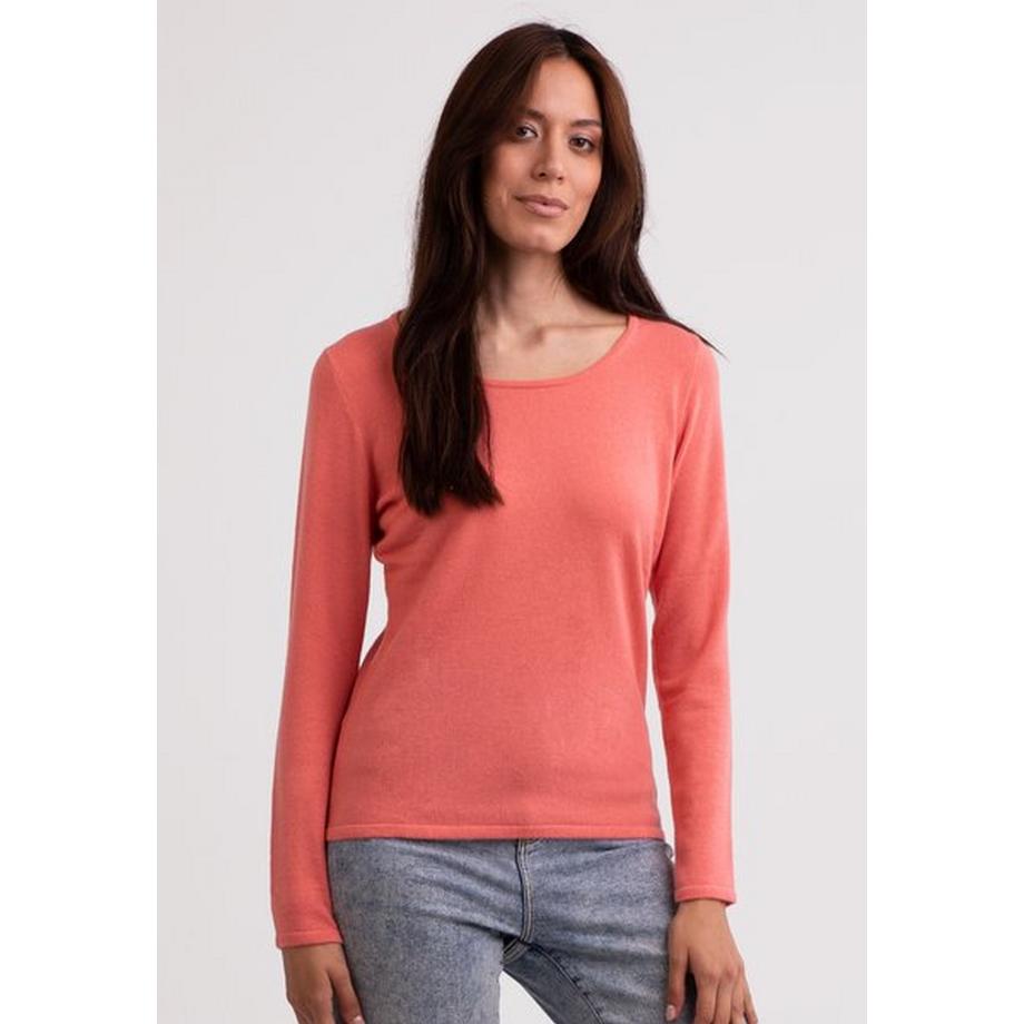 CASH-MERE.CH Pullover Girocollo Cashmere Riciclato  