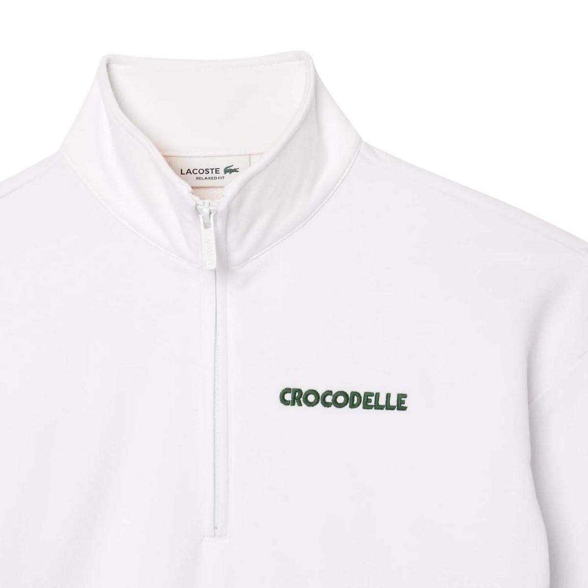 LACOSTE Crocodelle Kurzreissverschluss Sweatshirt  