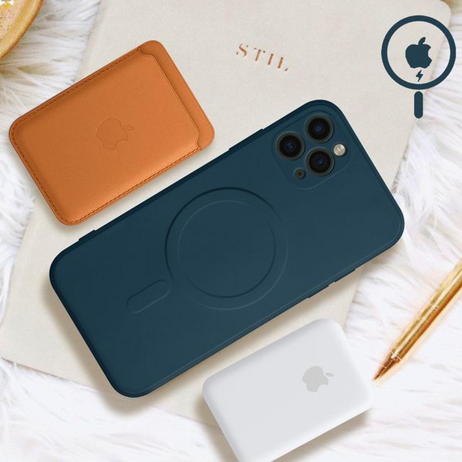 Avizar  MagSafe Hülle iPhone 11 Pro Dunkelblau 
