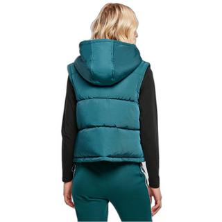 URBAN CLASSICS  daunenjacke au recyceltem twill, damen urban claic 