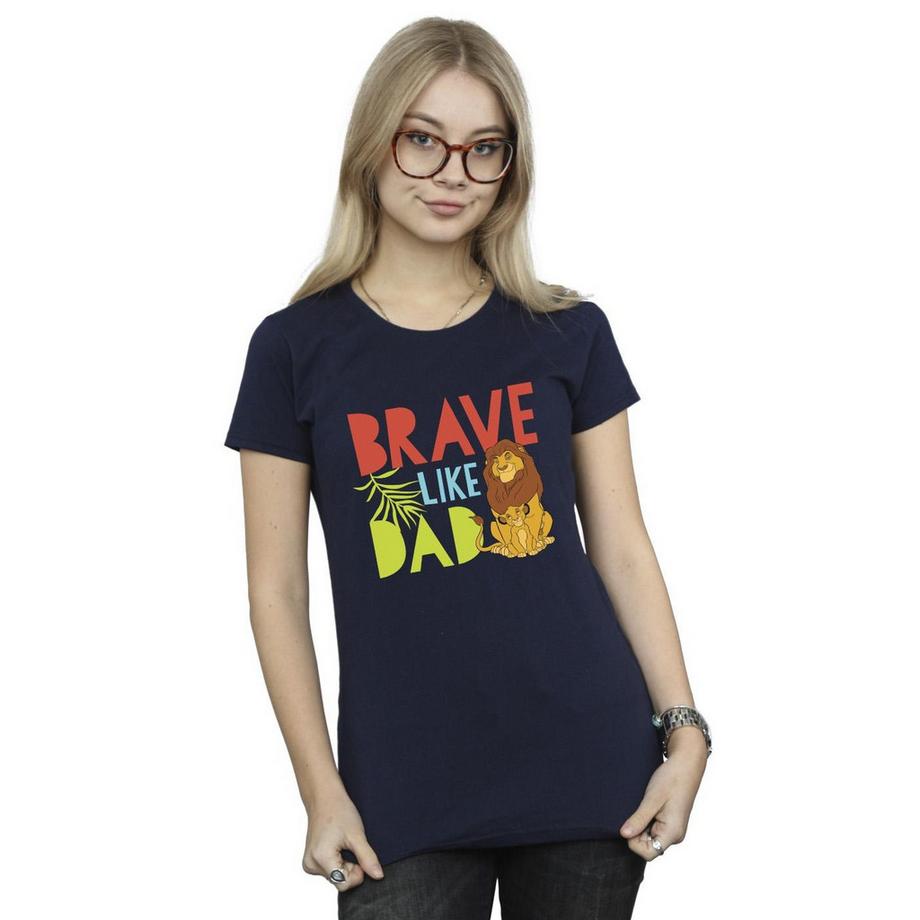 Disney Le Roi Lion Brave Like Dad T-Shirt  