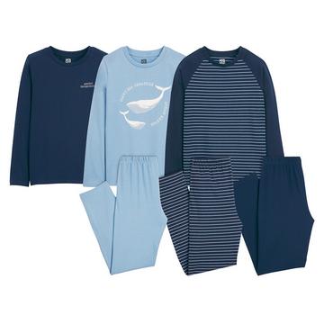 3er-Pack Jersey-Pyjamas