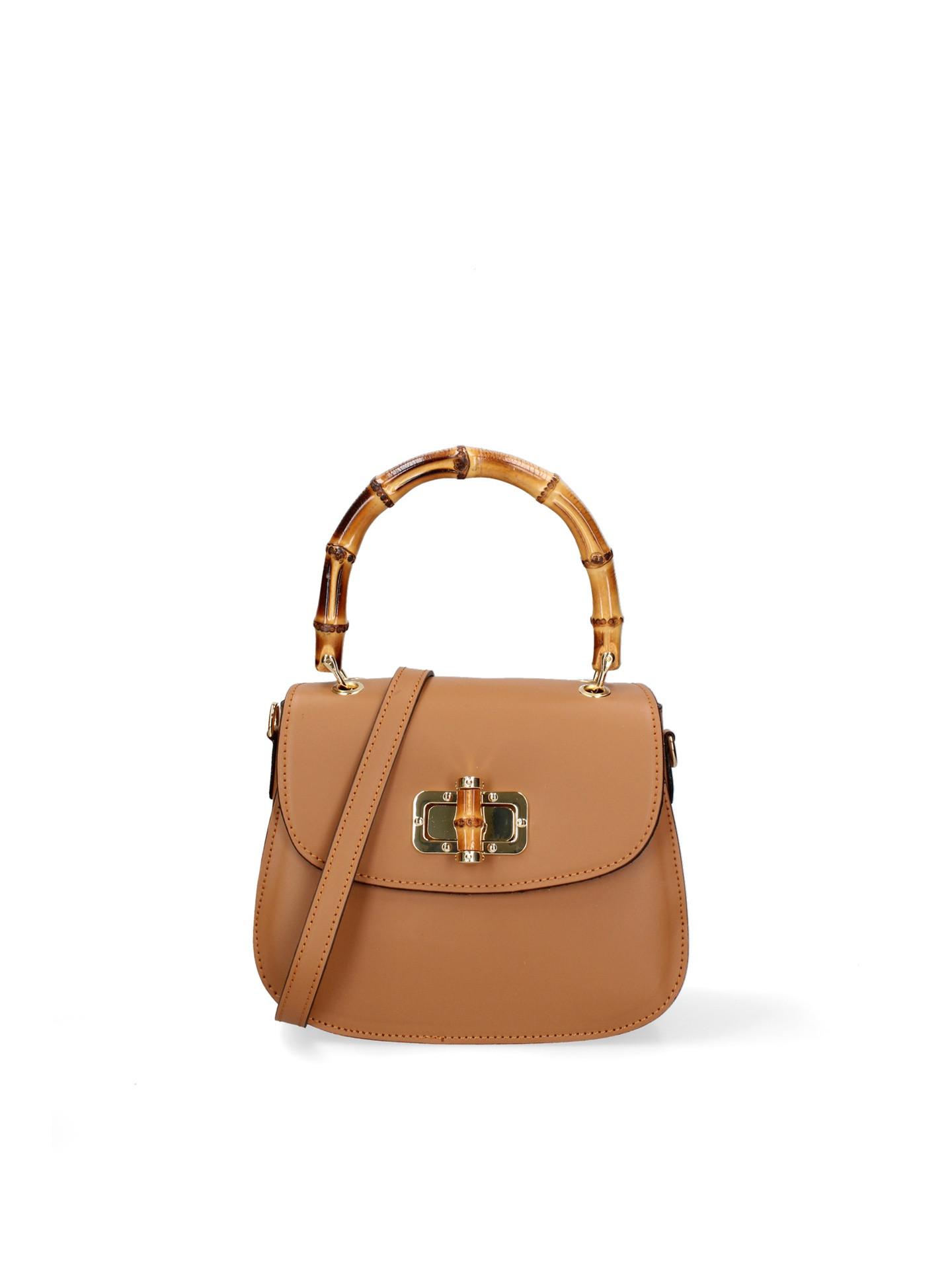 Gave Lux Sac à main Seraphina avec poignée en bambou  