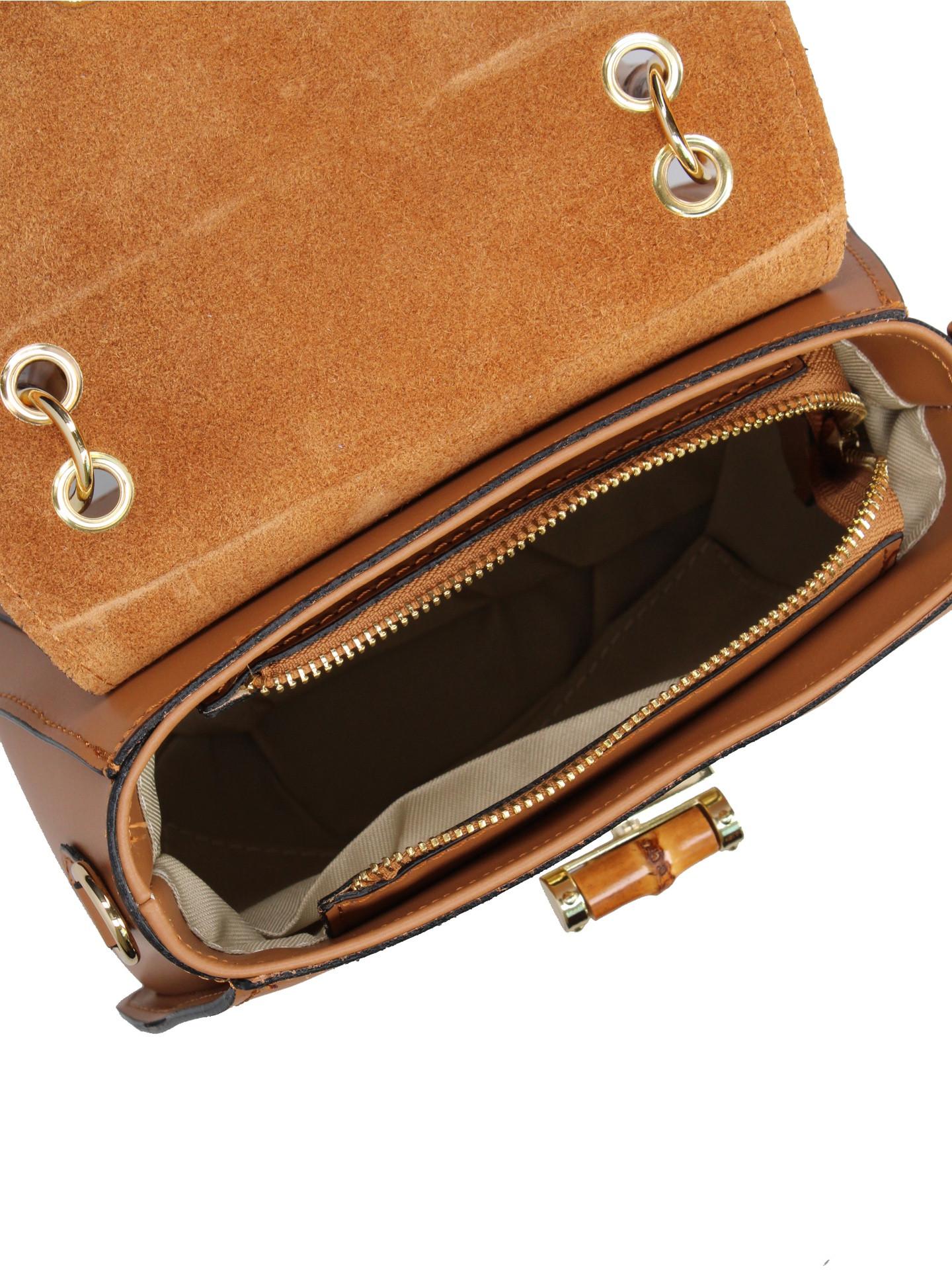 Gave Lux Sac à main Seraphina avec poignée en bambou  