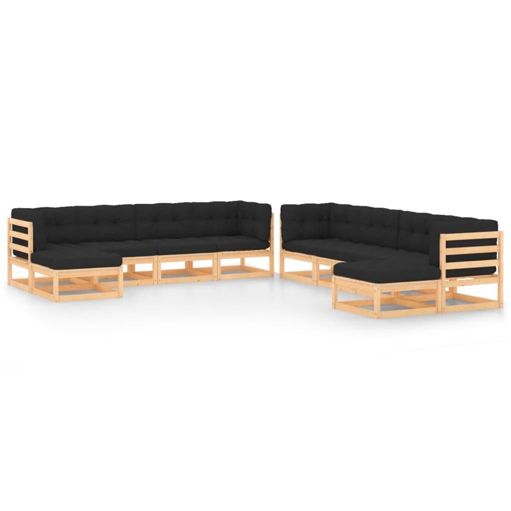 VidaXL Garten-lounge-set holz  